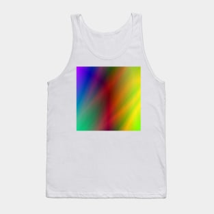 colorful abstract rainbow pattern background Tank Top